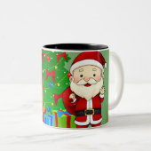 Holly Jolly Zweifarbige Tasse (VorderseiteRechts)