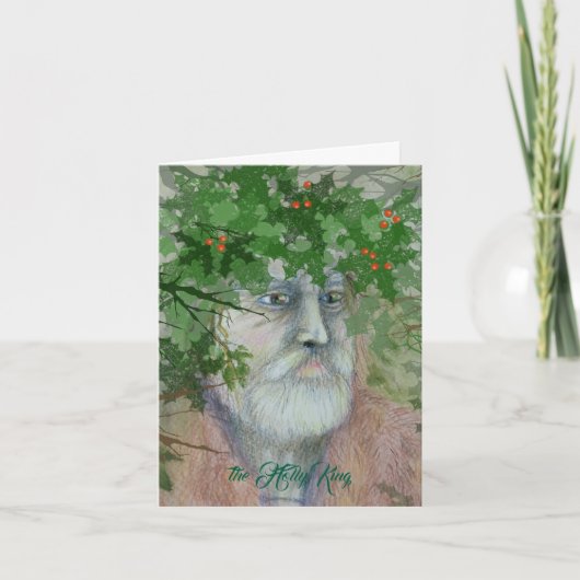 Holly King Karte (Vorderseite)