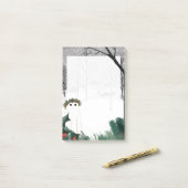 Holly King Notepad Post-it Klebezettel (Auf Schreibtisch)