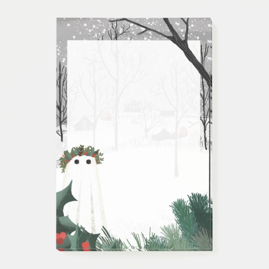 Holly King Notepad Post-it Klebezettel (Vorderseite)