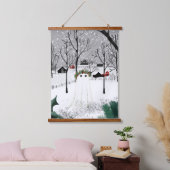 Holly King Wandteppich Mit Holzrahmen (Schlafzimmer)