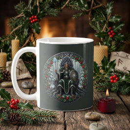 Holly King Winter-Sonnenwende Britische Folklore H Kaffeetasse