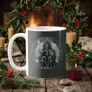 Holly King Winter-Sonnenwende Britische Folklore H Kaffeetasse
