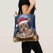 Holly-Klumpen von Yorkshire Terrier Tasche (Von Nahem)