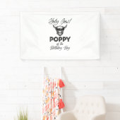 Holly Kuh Mohn der Geburt Boy Highland Kuh 1 Banner (Insitu)