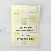 Holly Kuh "Nenn mich!" Karte (Innenseite)