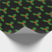 Holly Leaf Geschenkpapier (Ecke)