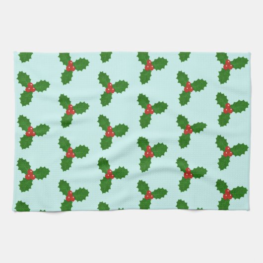 Holly Leaf Geschirrtuch (Horizontal)