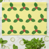 Holly Leaf Geschirrtuch (Gefaltet)