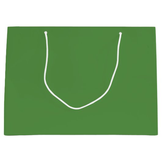 Holly Leaf Medium Green Große Geschenktüte (Vorderseite)