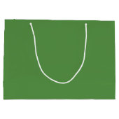 Holly Leaf Medium Green Große Geschenktüte (Rückseite)