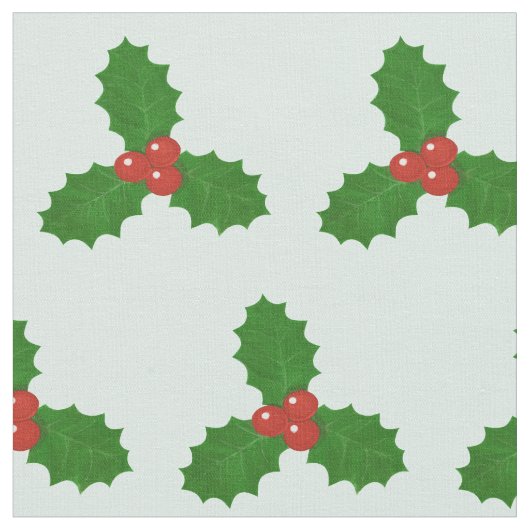 Holly Leaf Stoff (Nahaufnahme)