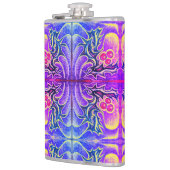 Holly Leaf und Berry Colorful Flachmann (Links)