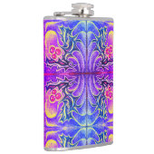 Holly Leaf und Berry Colorful Flachmann (Rechts)