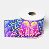 Holly Leaf und Berry Colorful Ripsband (Spule)