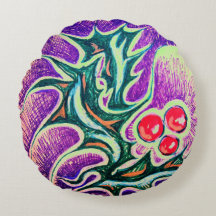 Holly Leaf und Berry Colorful