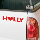 Holly Liebe Autoaufkleber (Auf Lkw)