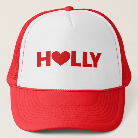 Holly Liebe Trucker Hat Truckerkappe (Vorderseite)