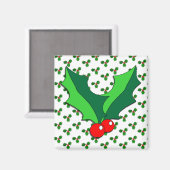 Holly Magnet (Vorderseite/Rückseite)