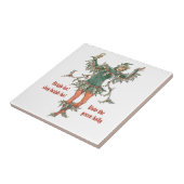 Holly man Walter Crane Blume aus Shakespeare Fliese (Seite)