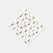 Holly Mantel Pattern Serviette (Ecke)