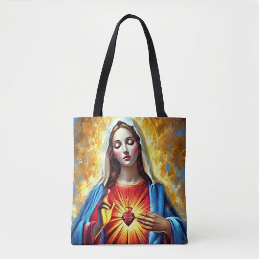 Holly Mary Maria Madonna Mariana Virgin Mary Tasche (Vorderseite)