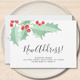 Holly New Address Moving Ankündigung