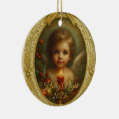 Holly Night 2025 – Angel Keepsake Ornament (Rechts)