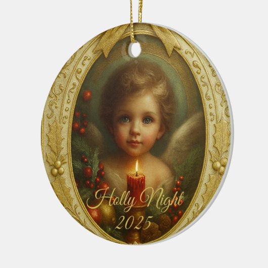 Holly Night 2025 – Angel Keepsake Ornament (Links)