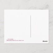 Holly Night - Postcard Postkarte (Rückseite)