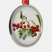 Holly Ornament Aus Metall (Rechts)