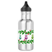Holly Ornaments Edelstahlflasche (Rechts)