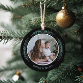 Holly & Pine Foto Keramik Ornament