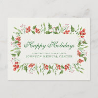 Holly Pine und Berry| Feiertagsgruß
