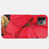 Holly Point Poinsettias Holiday Floral Case-Mate iPhone Hülle (Rückseite (Horizontal))