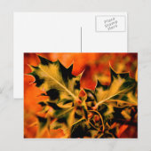 Holly Postkarte (Vorne/Hinten)