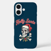 Holly Skull Case-Mate iPhone Hülle (Rückseite)