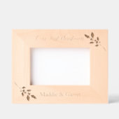 Holly Sprig Geätzte Rahmen (Vorderseite)