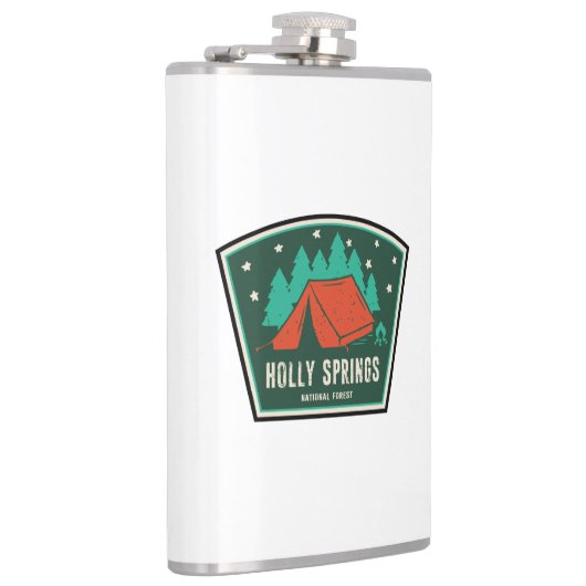 Holly Springs National Forest Mississippi Camping Flachmann (Rechts)