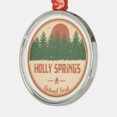 Holly Springs National Forest Ornament Aus Metall (Links)