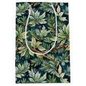 Holly, Spruce, Schnee grün Mittlere Geschenktüte (Vorderseite)