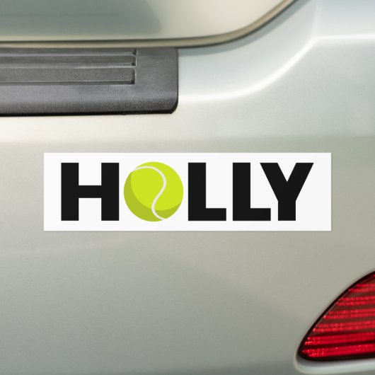 Holly Tennis Autoaufkleber (Auf Auto)