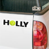 Holly Tennis Autoaufkleber (Auf Lkw)