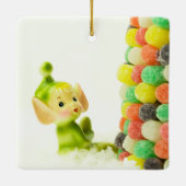 Holly the Pixie Elf Keramikornament (Rückseite)