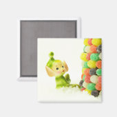 Holly the Pixie Elf Magnet (Vorderseite/Rückseite)