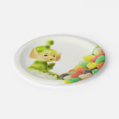 Holly the Pixie Elf Pappteller (Schrägansicht)