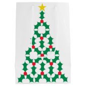 Holly Tree Mittlere Geschenktüte (Rückseite)