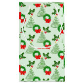 Holly und Bäume und Kränze, Oh mein! Kleine Geschenktüte (Rückseite)