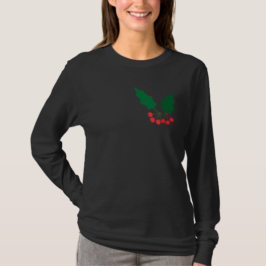 Holly und Berries T-Shirt (Vorderseite)