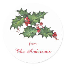 Holly und Berries | Weihnachtsgeschenk-Tag